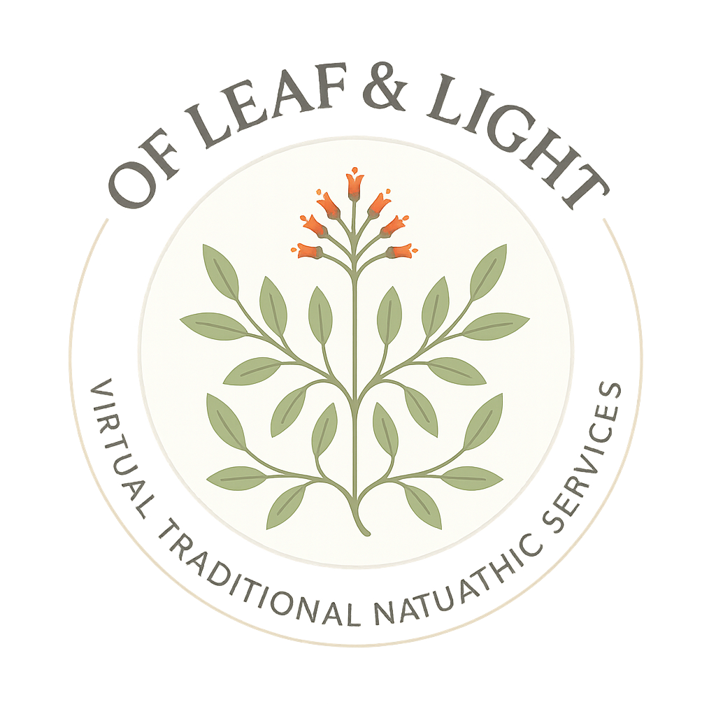 Of Leaf & Light logo